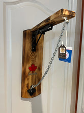 Load image into Gallery viewer, Large Handcrafted Folding Wall Mounted Hook & Ring Toss Game