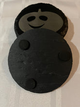 Load image into Gallery viewer, Engeaved Slate Halloween Coasters