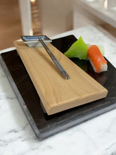 Load image into Gallery viewer, Sushi Boards | Handcrafted | Includes Bowls & Chopsticks | Serving Tray | Housewarming Gift