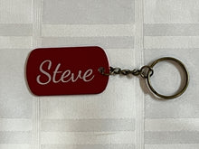 Load image into Gallery viewer, Elbows Up Canada Keychain/Key Tag/Laser Engraved