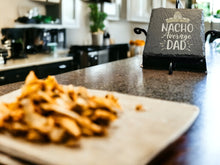 Load image into Gallery viewer, Laser Engraved Slate Coasters - Nacho Average Dad