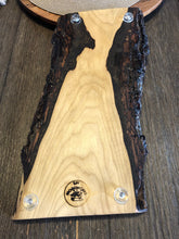 Load image into Gallery viewer, Handcrafted 17" Live Edge Walnut Charcuterie Board