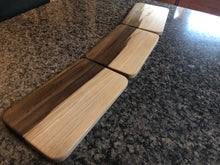 Load image into Gallery viewer, Set of 3 Unique Poplar Hardwood Cheese Boards