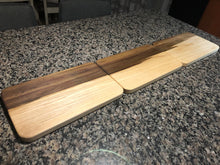 Load image into Gallery viewer, Set of 3 Unique Poplar Hardwood Cheese Boards