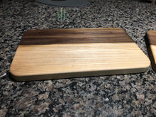 Load image into Gallery viewer, Set of 3 Unique Poplar Hardwood Cheese Boards