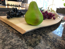 Load image into Gallery viewer, Set of 2 Handcrafted, Live Edge Poplar Wood Charcuterie Boards