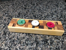 Load image into Gallery viewer, Handcrafted Multi-Wood Tea Light Holder