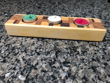 Load image into Gallery viewer, Handcrafted Multi-Wood Tea Light Holder