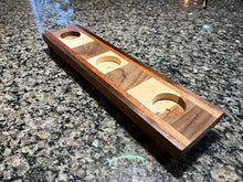 Load image into Gallery viewer, Handcrafted Multi-Wood Tea Light Holder