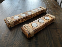 Load image into Gallery viewer, Rustic 3 or 5 Light Tealight Candle Holder