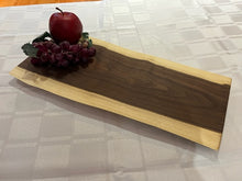 Load image into Gallery viewer, Live Edge Walnut Charcuterie Board