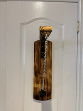 Load image into Gallery viewer, Large Handcrafted Folding Wall Mounted Hook & Ring Toss Game