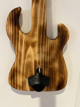 Load image into Gallery viewer, Handcrafted Guitar Shaped Folding Wall Mounted Hook & Ring Toss Game