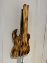 Load image into Gallery viewer, Handcrafted Guitar Shaped Folding Wall Mounted Hook & Ring Toss Game