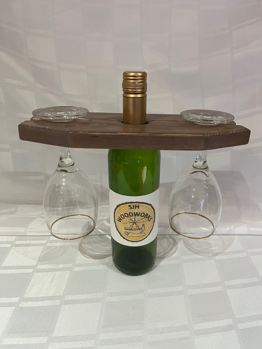 Handcrafted Wine Glass Holder