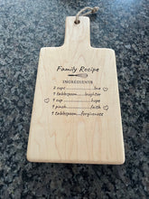 Load image into Gallery viewer, Handcrafted, Engraved Mini Charcuterie Board
