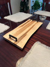 Load image into Gallery viewer, FREE SHIPPING!! NO TAX!!! Handcrafted 20&quot; Live Edge Maple Serving Board
