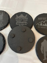 Load image into Gallery viewer, Set of 6 Sale Bigfoot Coasters
