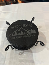 Load image into Gallery viewer, Set of 6 Sale Bigfoot Coasters
