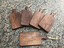 Load image into Gallery viewer, Handcrafted Mini Cheese Board (Walnut)
