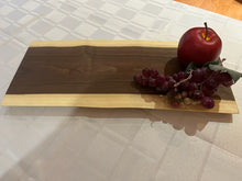 Load image into Gallery viewer, Live Edge Walnut Charcuterie Board
