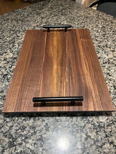 Load image into Gallery viewer, Handcrafted Walnut Serving Board
