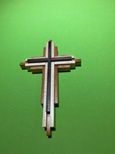 Load image into Gallery viewer, Just Added!!! Handcrafted, Multi-Layered Wooden Cross

