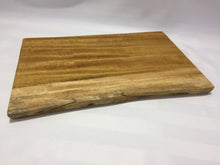 Load image into Gallery viewer, Live Edge Satin Wood Serving Boards (4 different lengths available)
