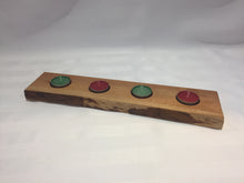 Load image into Gallery viewer, Live Edge Cherry Wood Tea Light Holder

