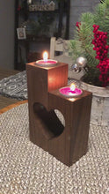 Load and play video in Gallery viewer, Handcrafted Heart Tea Light Candle Holder
